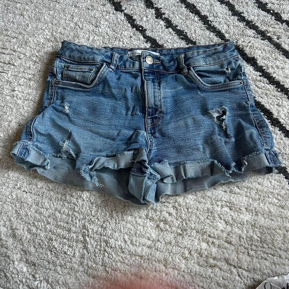 Zara Women's Blue Shorts